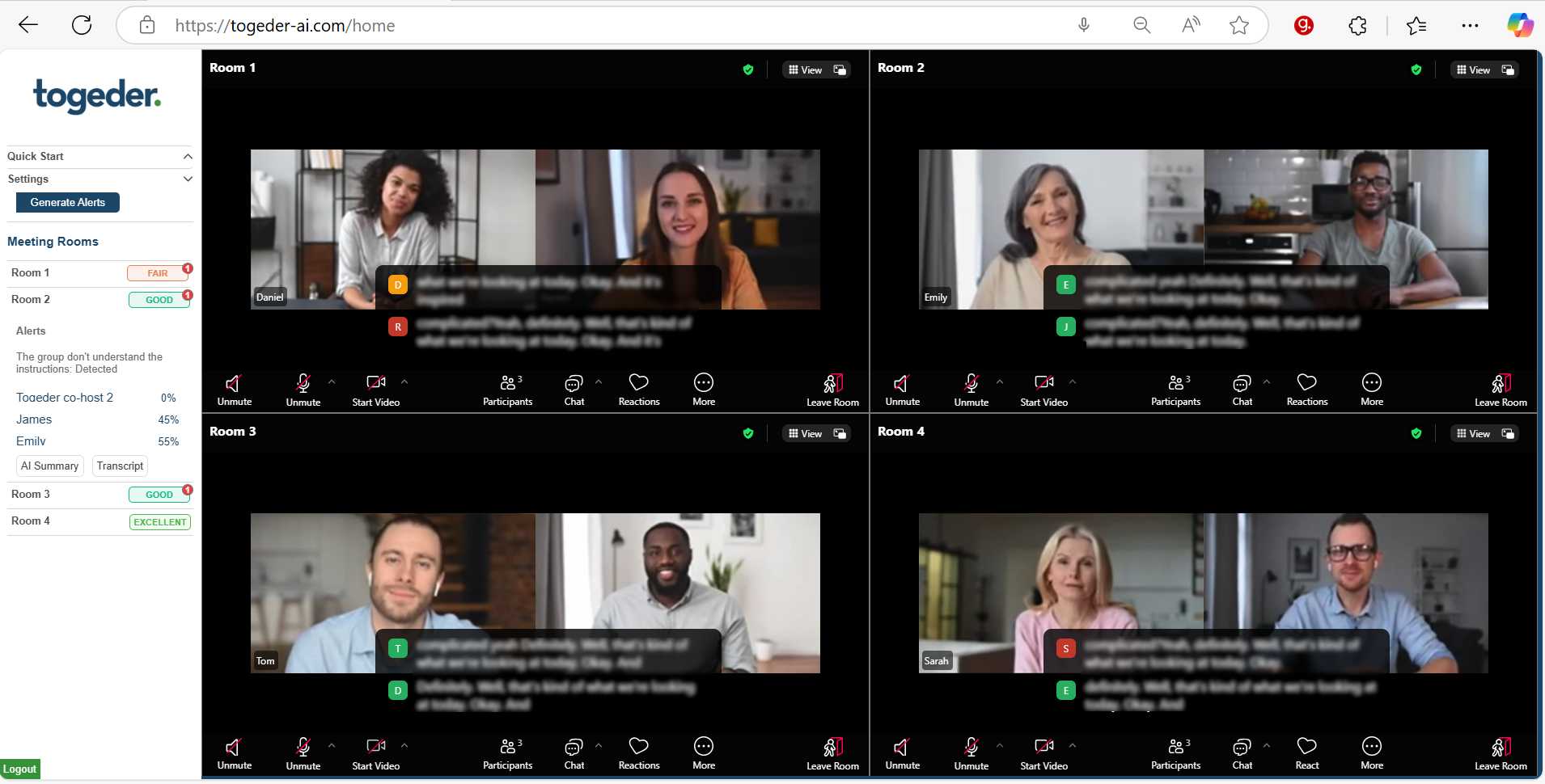 Togeder System Preview
